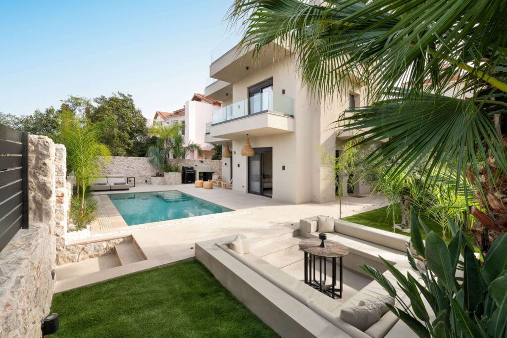 villa novie ialyssos front